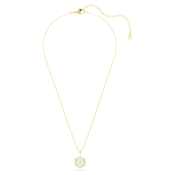 Magic 펜던트, 믹스 컷, 눈꽃, 화이트, 18K 골드 피니시 - Swarovski, 5757788