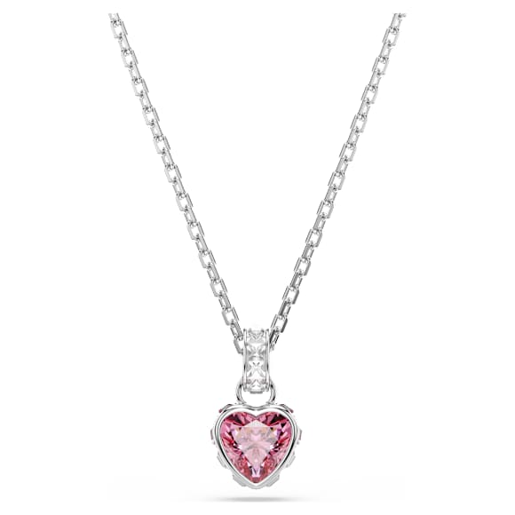 Chroma 鏈墜, 混合式切割, 粉紅色, 鍍白金色 - Swarovski, 5757789