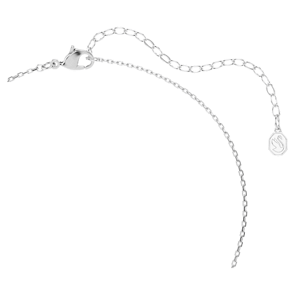 Pingente Chroma, Combinação de lapidações, Rosa, Lacado a ródio - Swarovski, 5757789