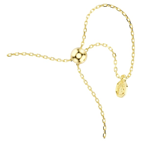 Bransoletka Magic, Szlify różnorodne, Płatek śniegu, Biała, Wykończenie z 18-karatowego złota - Swarovski, 5757800