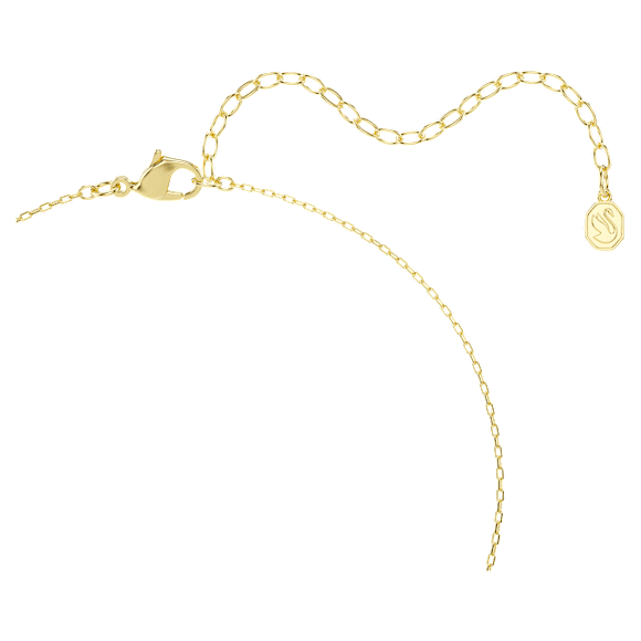 Přívěsek Una Angelic, Různé výbrusy, Bílá, Povrchová úprava z 18k zlata - Swarovski, 5758061