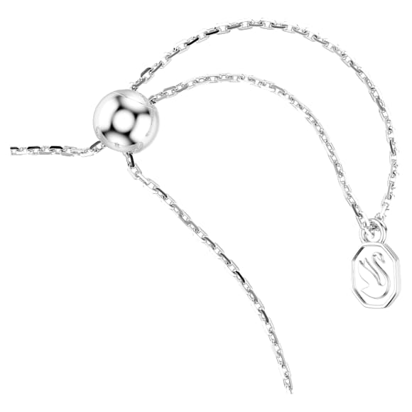 Braccialetto Sublima, Taglio Round, Stella, Bianco, Placcato rodio - Swarovski, 5758392