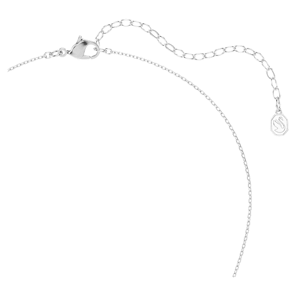 Sublima Hänge, Rundslipad, Stjärna, Vit, Rodiumpläterad - Swarovski, 5758393