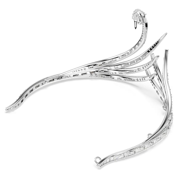 Tiara Vienna, Mešani rezi, Labod, Prevleka iz rodija - Swarovski, 5758405