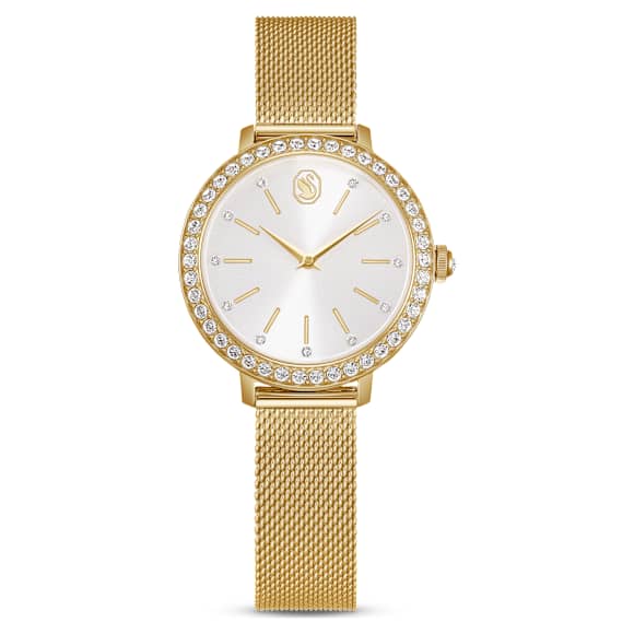 Montre Certa, Bracelet en métal, Ton doré, Finition ton doré - Swarovski, 5759562