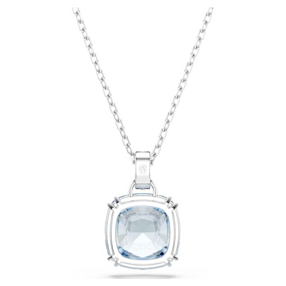 Millenia medál, Párnametszés, Kék, Ródium bevonattal - Swarovski, 5760057