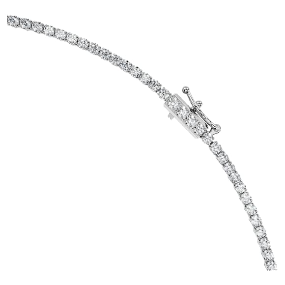 Octagon Halskette, Im Labor gezüchtete Diamanten 19,90 ct tw, Octagon-Form, 18K Weißgold - Swarovski, 5760373