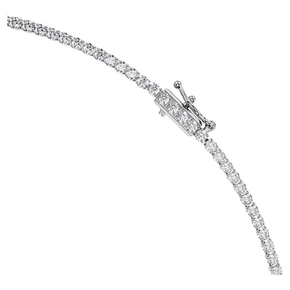 Octagon necklace, Lab-grown diamonds 37.70 ct tw, Octagon shape, 18K white gold - Swarovski, 5760377