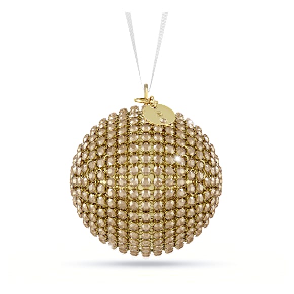Holiday Magic Classics Στολίδι Μπάλα Crystal Mesh, Χρυσός τόνος - Swarovski, 5760467