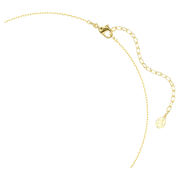 Choker Sublima, Tăietură octogonală, Verde, Finisaj din aur de 18k - Swarovski, 5760763