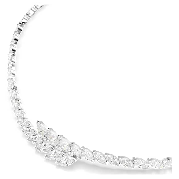 Mesmera セット, セット(3), マーキスカット, ホワイト, ロジウム・プレーティング - Swarovski, 5762135