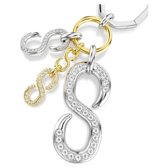 Tashanger, Ronde slijpvorm, Wit, Gemengde metaalafwerking - Swarovski, 5763019