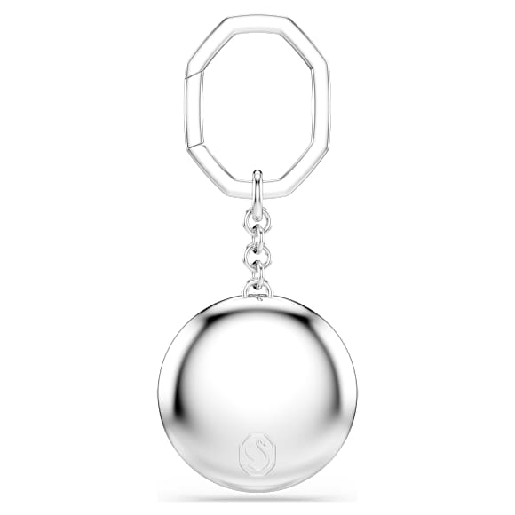 Handtaschen-Charm, Rundschliff, Weiß, Rhodiniert - Swarovski, 5763032