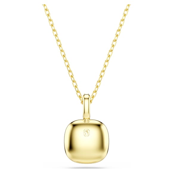 Přívěsek Una Angelic, Výbrus cushion, Bílá, Povrchová úprava z 18k zlata - Swarovski, 5764761