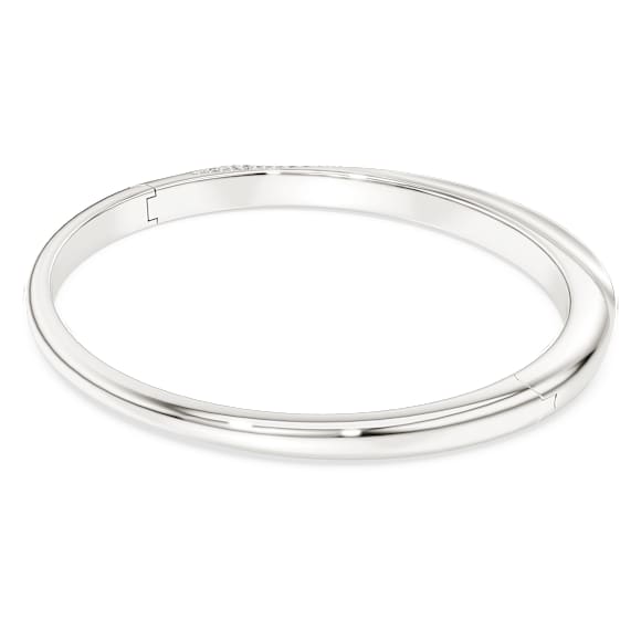 Swarovski Classica bangle, Round cut, White, Sterling silver - Swarovski, 5764808
