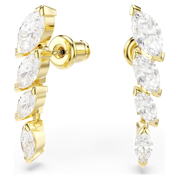 Set Mesmera, Set (2), Taglio Marquise, Bianco, Finitura oro 18K - Swarovski, 5764868