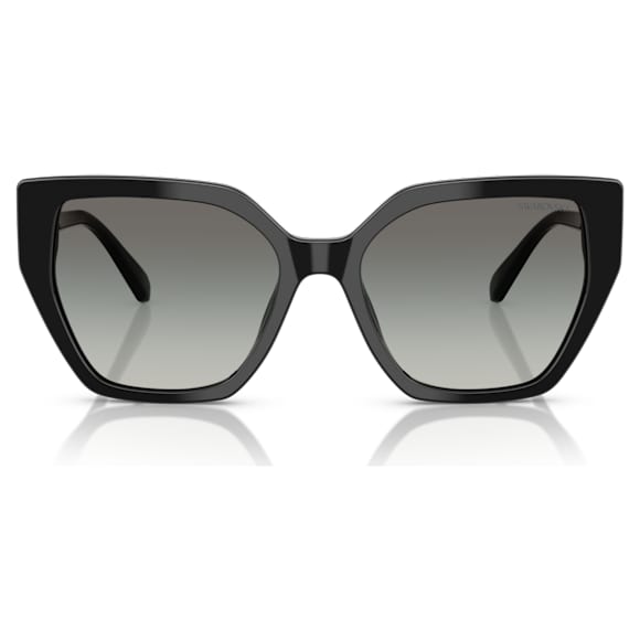 Zonnebril, Vierkante vorm, SK6016, Zwart - Swarovski, 5765702