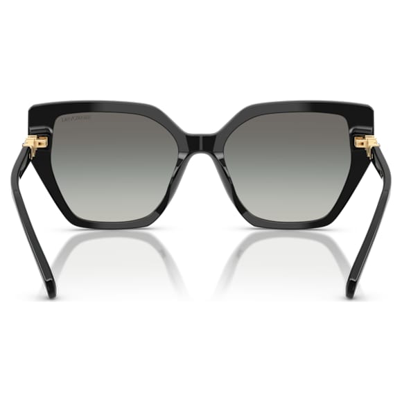 Zonnebril, Vierkante vorm, SK6016, Zwart - Swarovski, 5765702