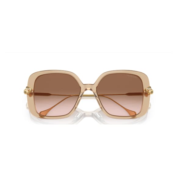 Lunettes de soleil, Forme coussin, SK6011, Marron - Swarovski, 5765706