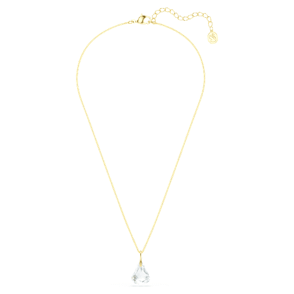 Colgante Lunar, Talla ovalada, Blanco, Acabado en oro de 18 quilates - Swarovski, 5766797