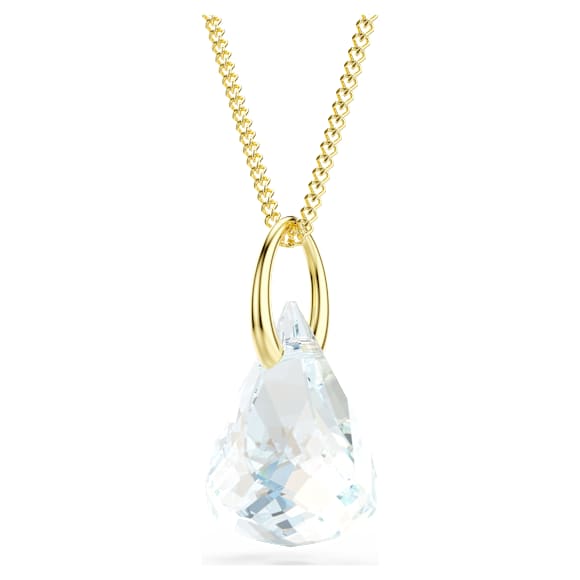 Pendente Lunar, Taglio Oval, Bianco, Finitura oro 18K - Swarovski, 5766797