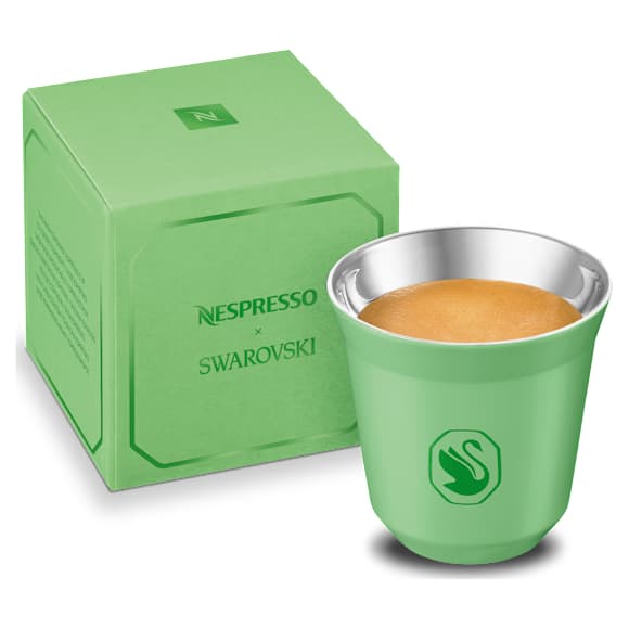Nespresso x Swarovski Pixie Espresso cup, Green - Swarovski, 5767167