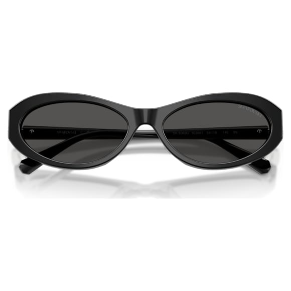 太陽眼鏡, 橢圓形, SK6069, 黑色 - Swarovski, 5767684
