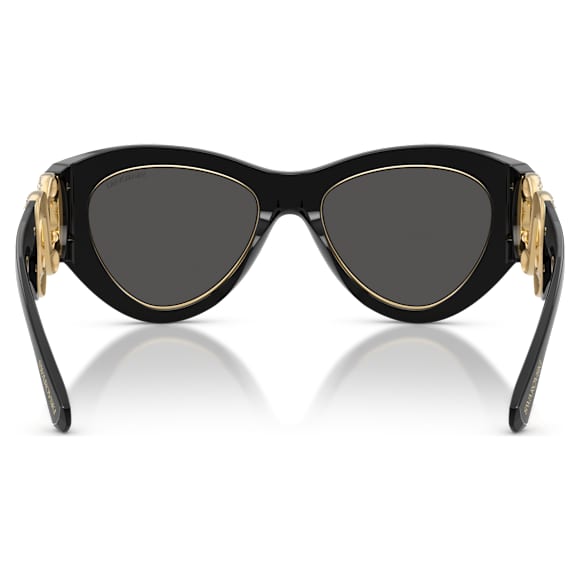 Sunglasses, Pilot shape, SK6072, Black - Swarovski, 5767697