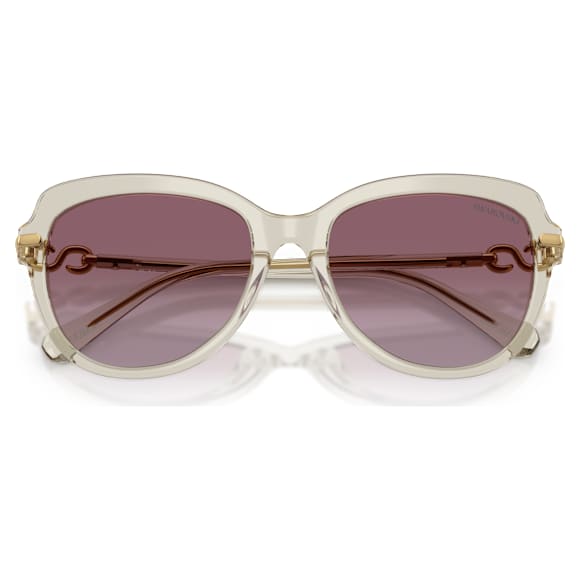 Sonnenbrille, Schmetterlingsform, SK6073, Beige - Swarovski, 5767698