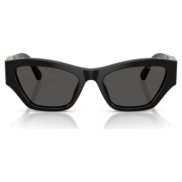 太陽眼鏡, 貓眼形, SK6076, 黑色 - Swarovski, 5767700