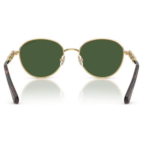Lunettes de soleil, Forme ronde, SK7049, Ton doré - Swarovski, 5767708