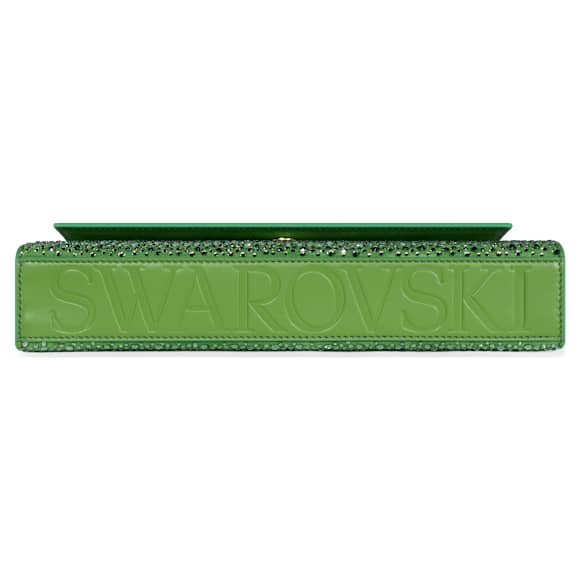 Borsetta Sublima, Cristalli, Pelle, Verde - Swarovski, 5769034