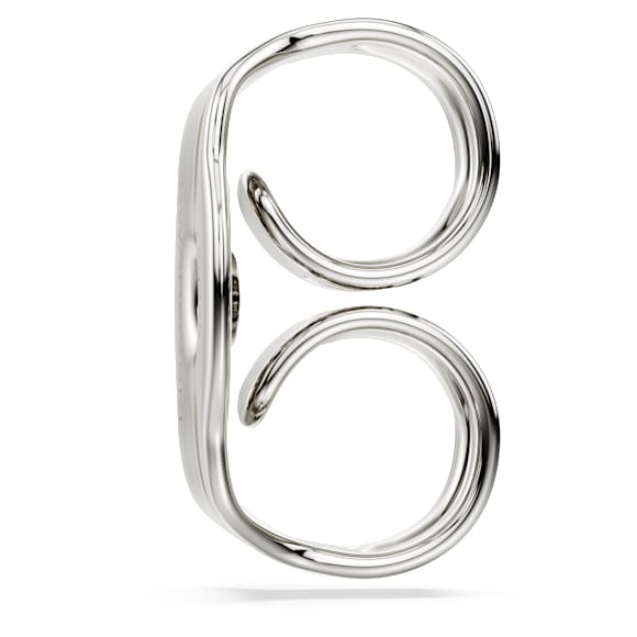 Swarovski Classica 耳堵, 圆形切割, 银 - Swarovski, 5769035