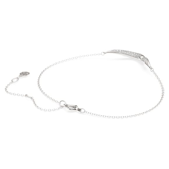 Swarovski Classica bracelet, Round cut, White, Sterling silver - Swarovski, 5778085