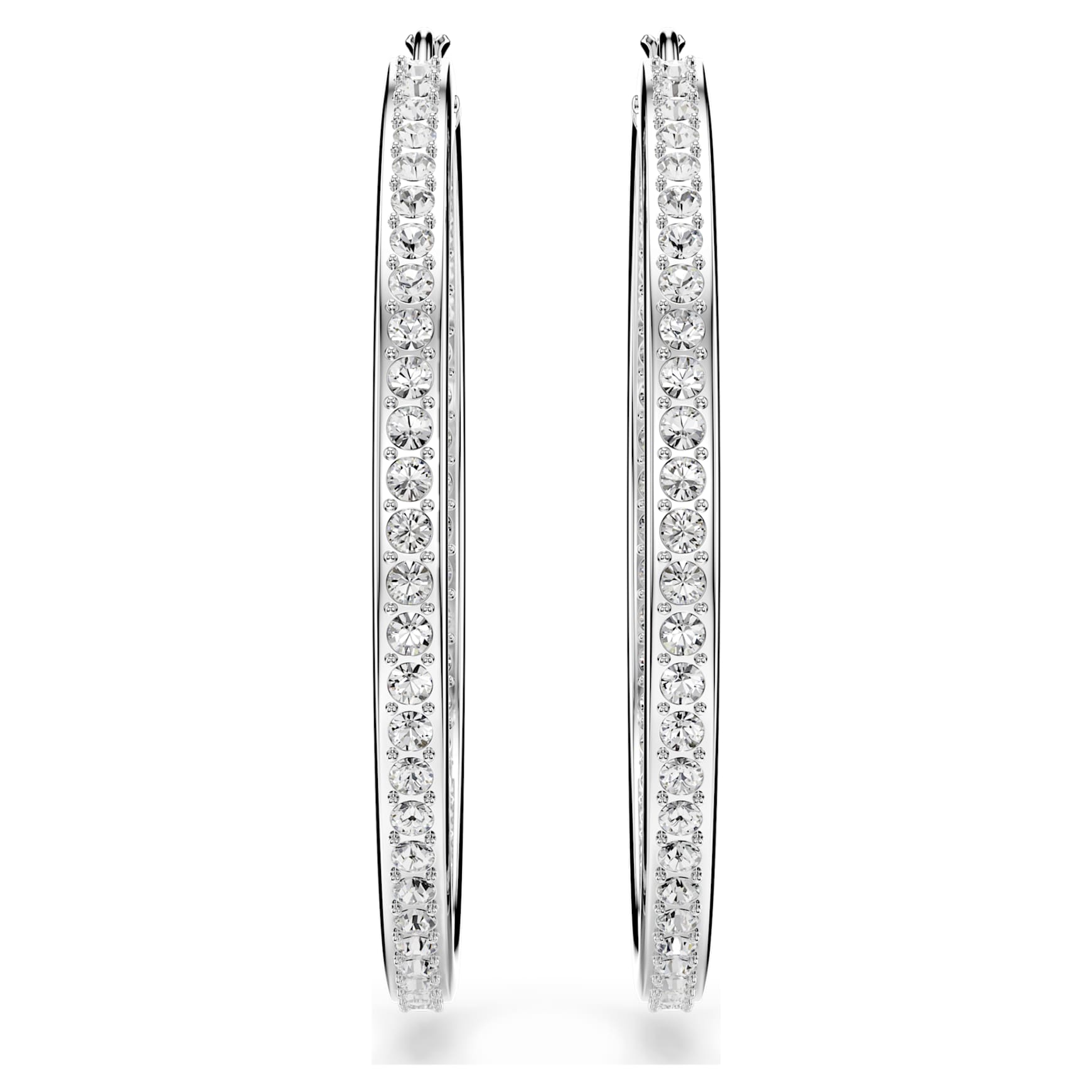 Sommerset hoop earrings, White