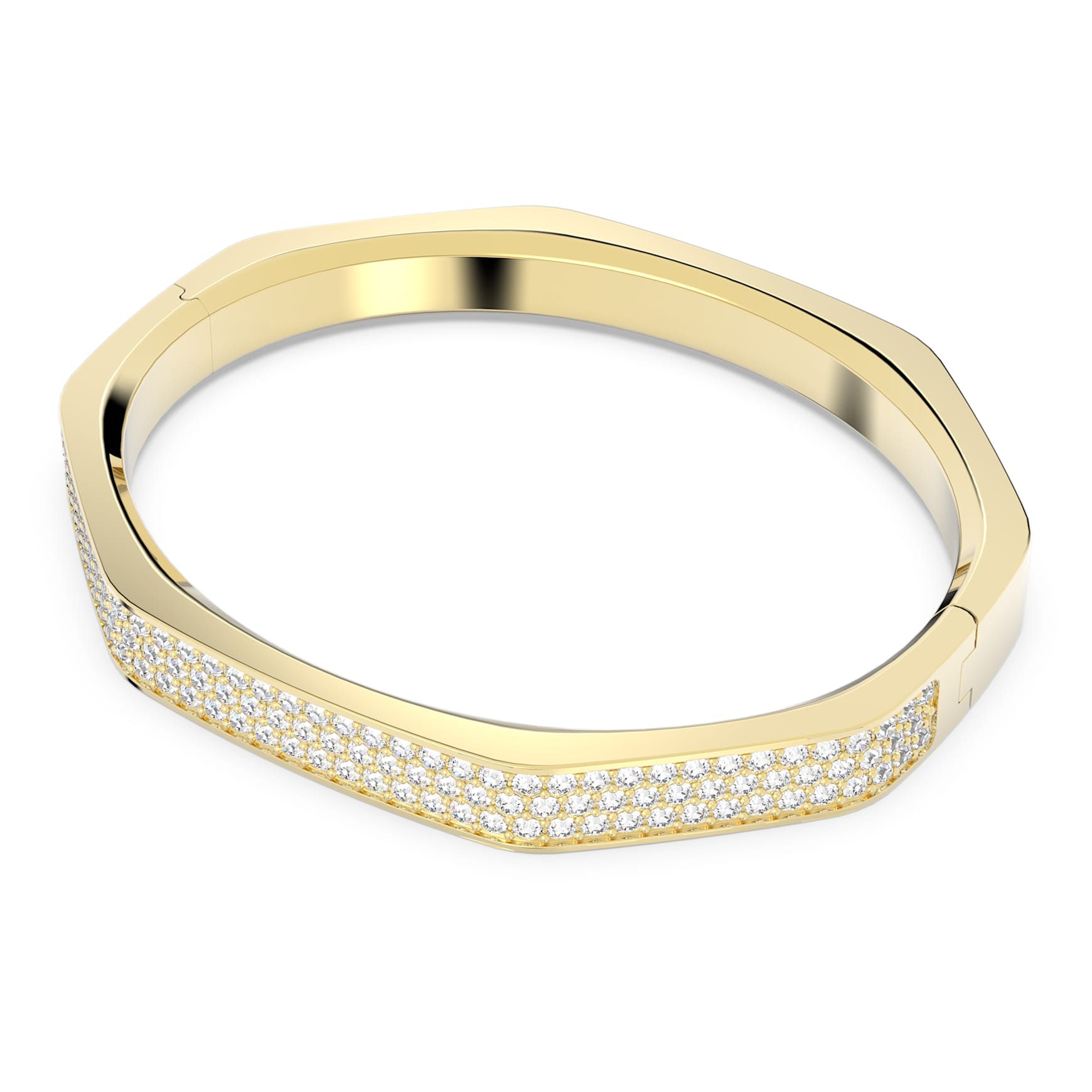 Dextera bangle, Octagon shape, White