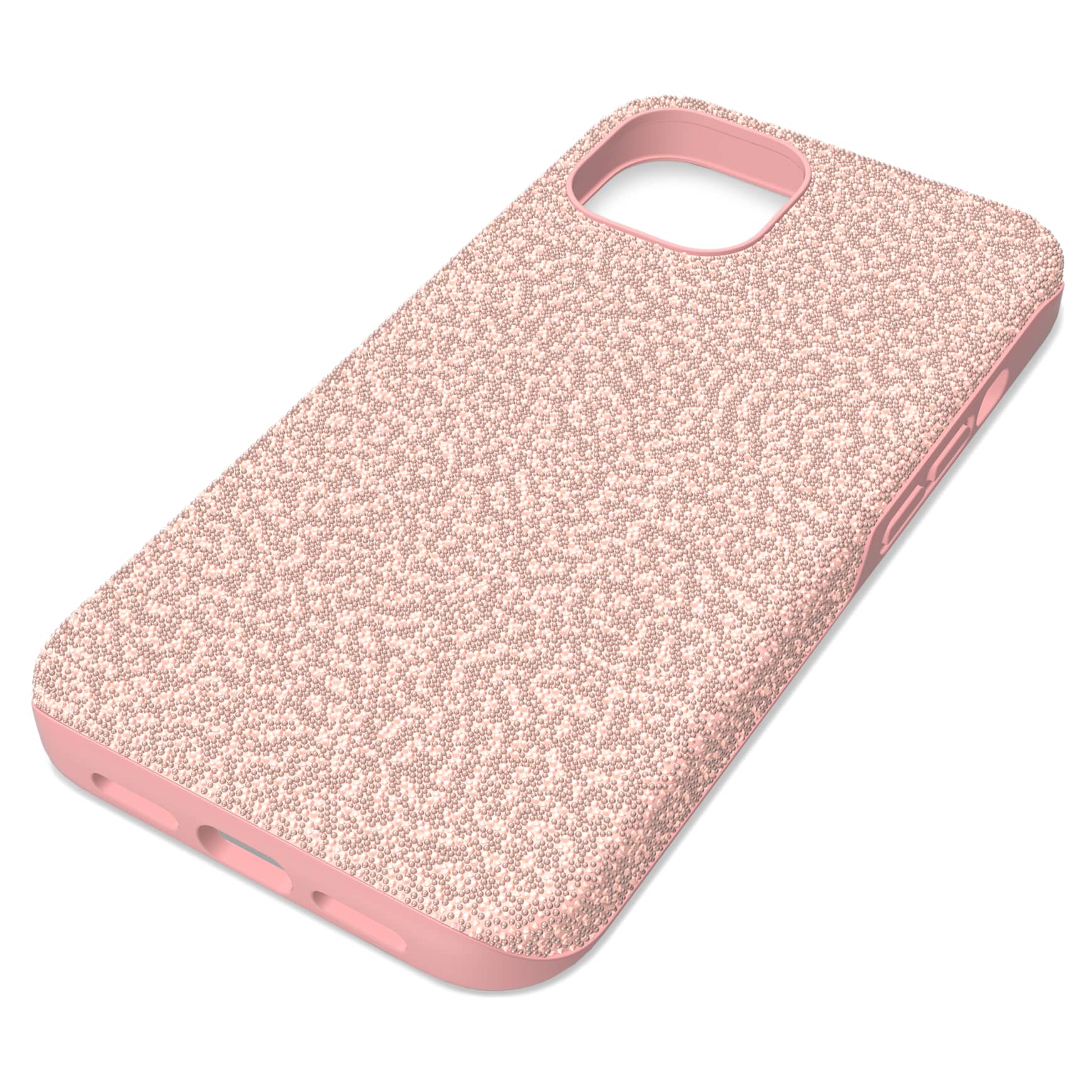 High smartphone case, iPhone® 13, Pale pink by SWAROVSKI