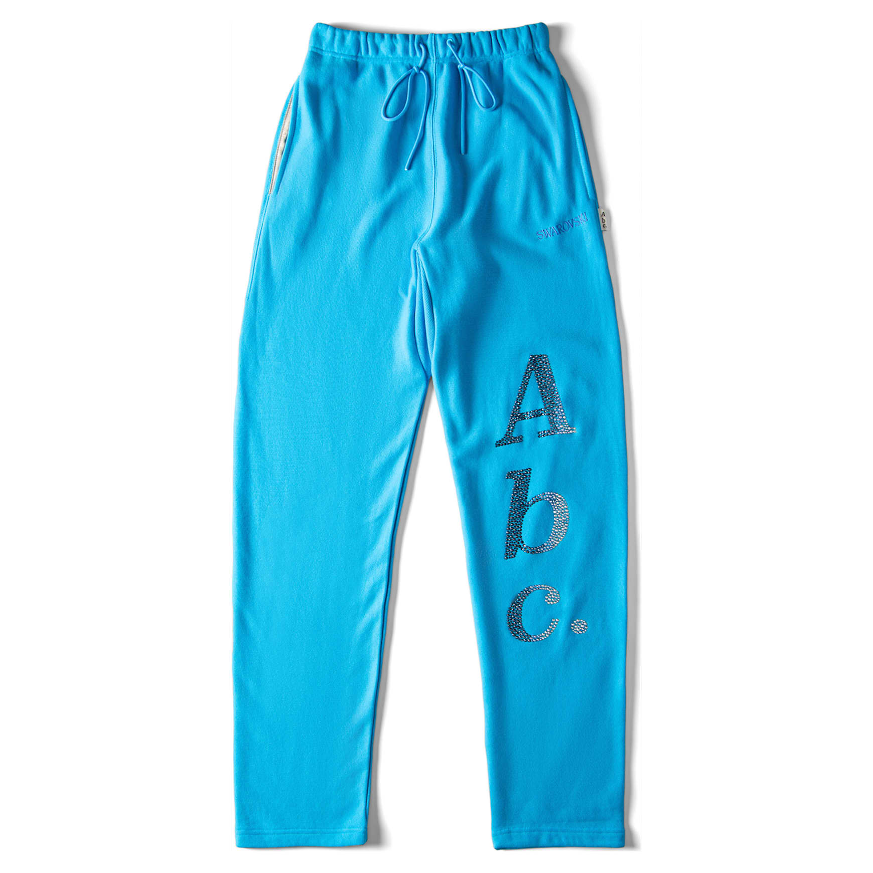 ADVISORY BOARD CRYSTALS, Subjective Halos sweatpants, Blue by SWAROVSKI