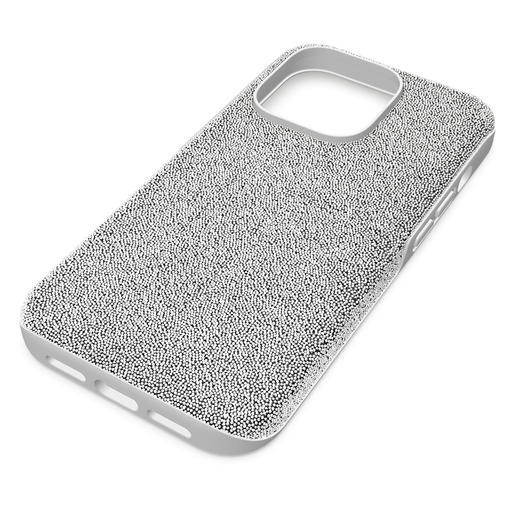High smartphone case, iPhone® 14 Pro Max, Silver tone by SWAROVSKI