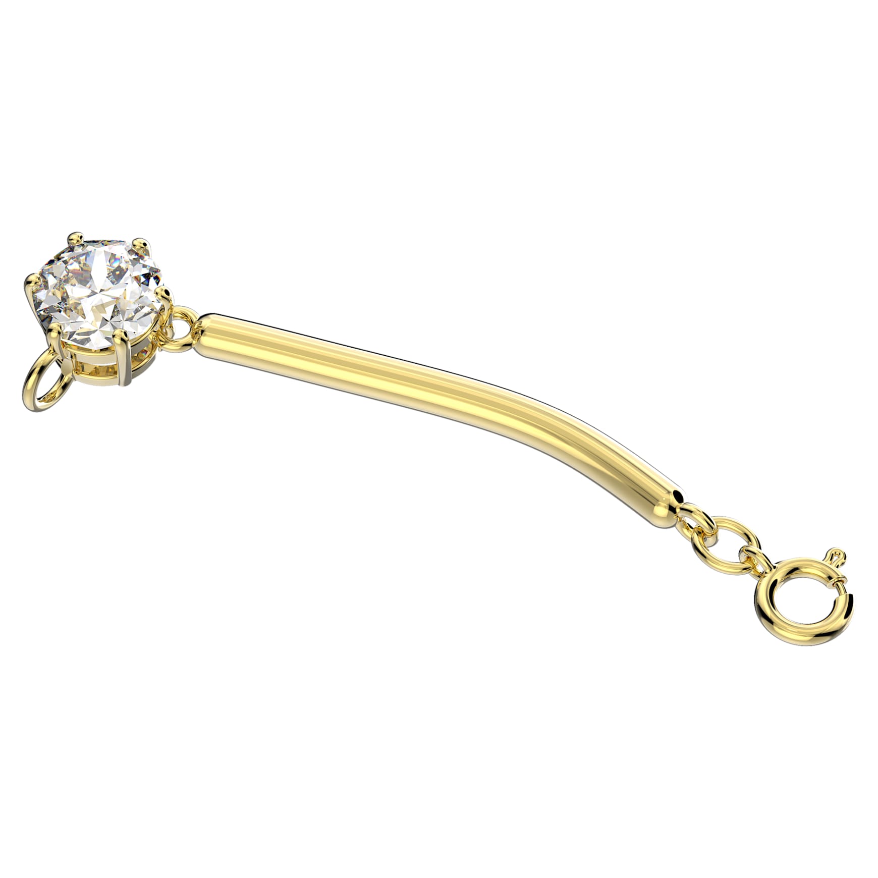 Constella extender, Round cut, White, Gold-tone plated by SWAROVSKI