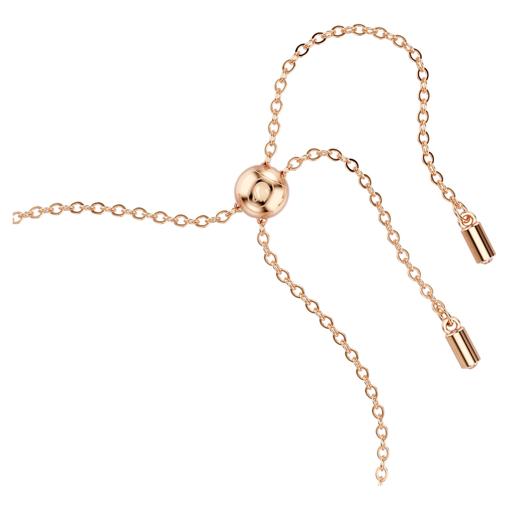 Imber Emily bracelet, Mixed round cuts, Pink, Rose gold-tone plated by SWAROVSKI