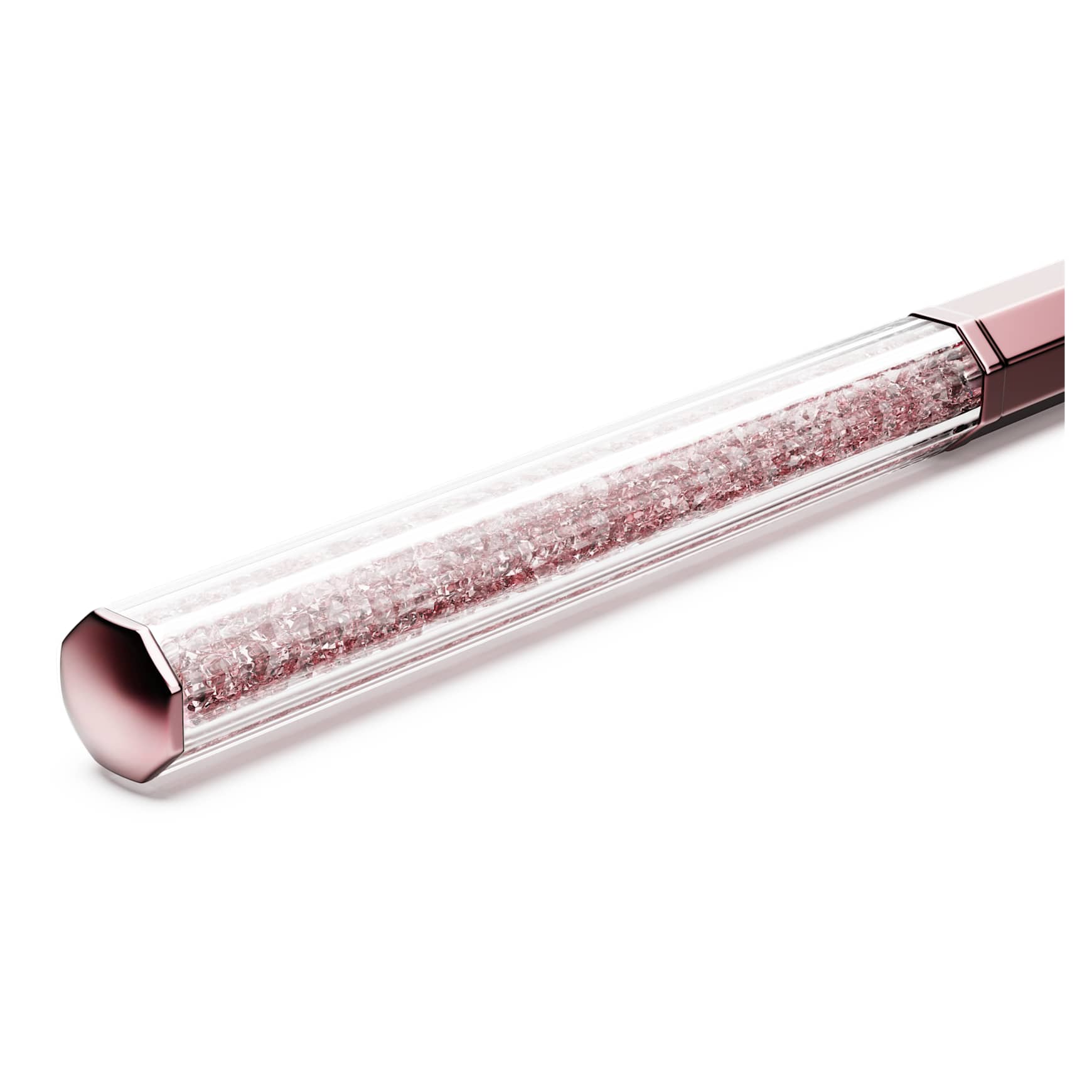 Crystalline ballpoint pen, Octagon shape, Pink, Pink lacquered by SWAROVSKI