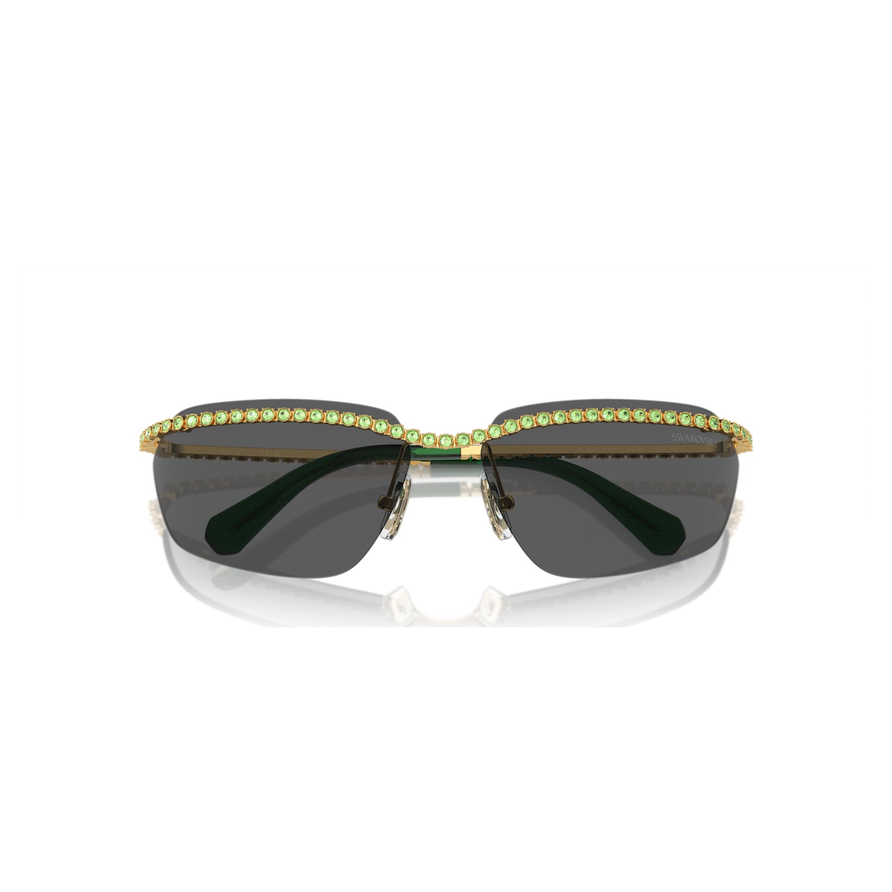 Sunglasses, Rectangular shape, SK7001, Black by SWAROVSKI