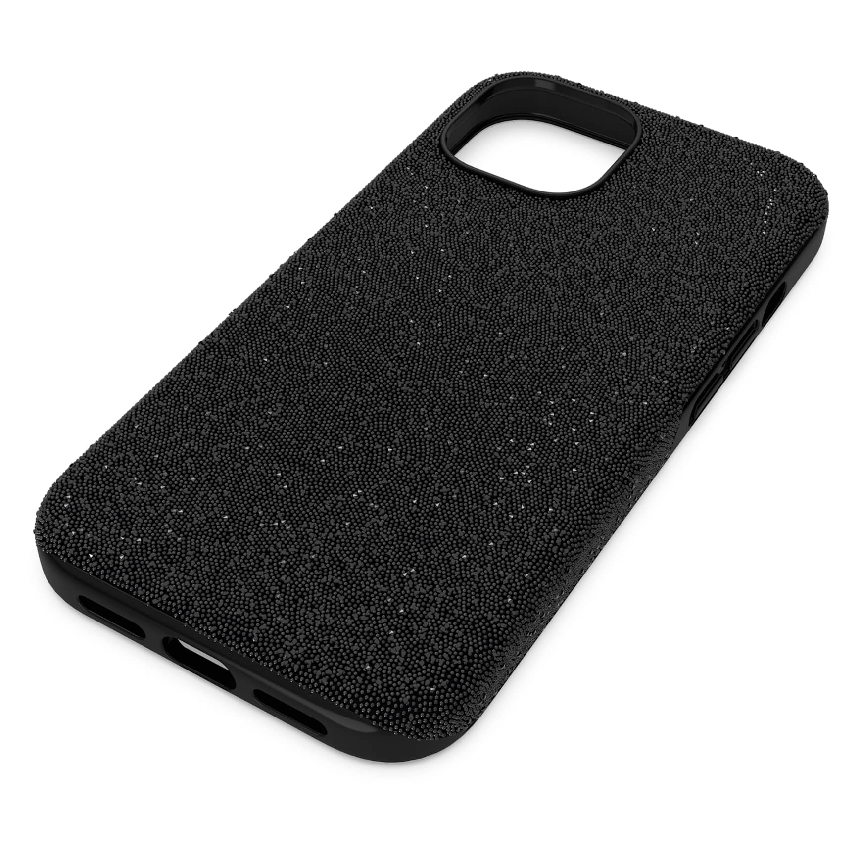 High smartphone case, iPhone® 15, Black by SWAROVSKI