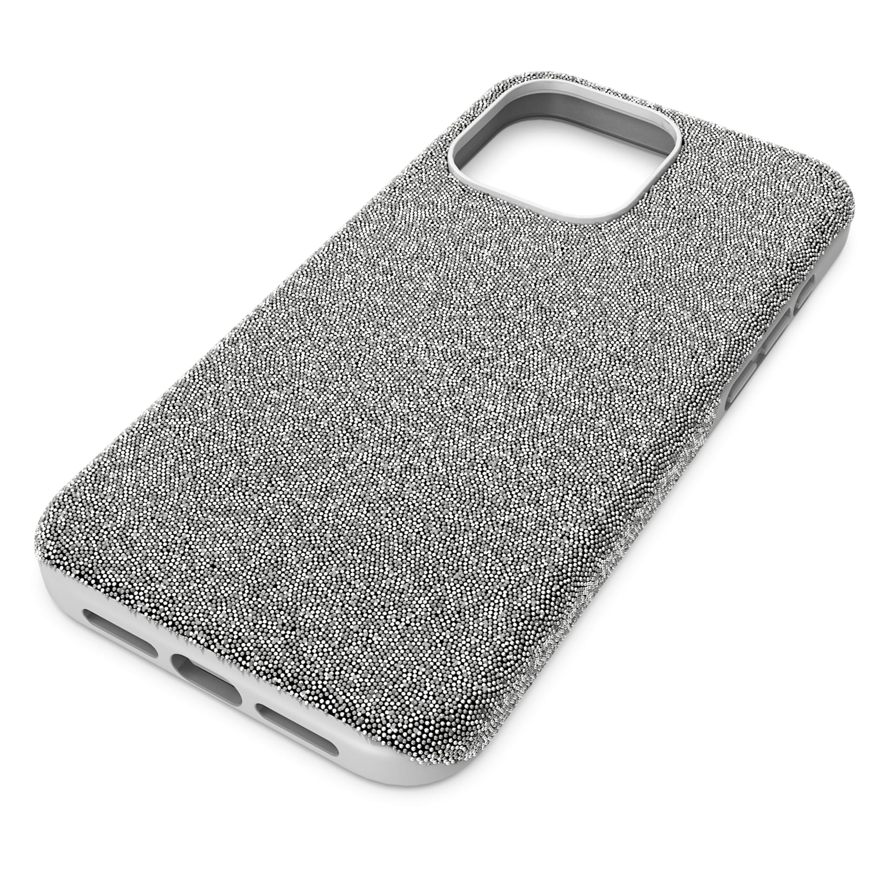 High smartphone case, iPhone® 15 Pro Max, Silver tone