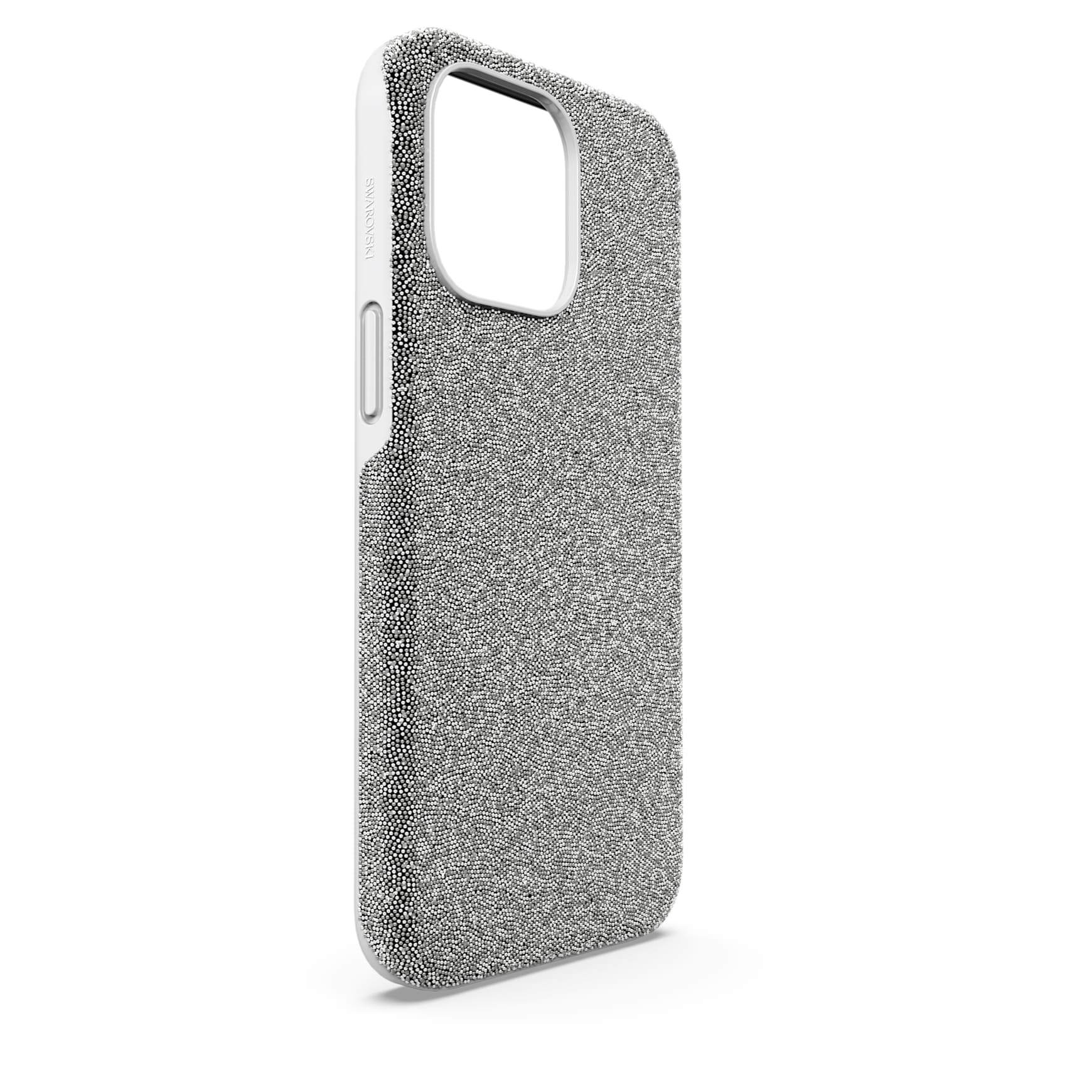 High smartphone case, iPhone® 15 Pro Max, Silver tone