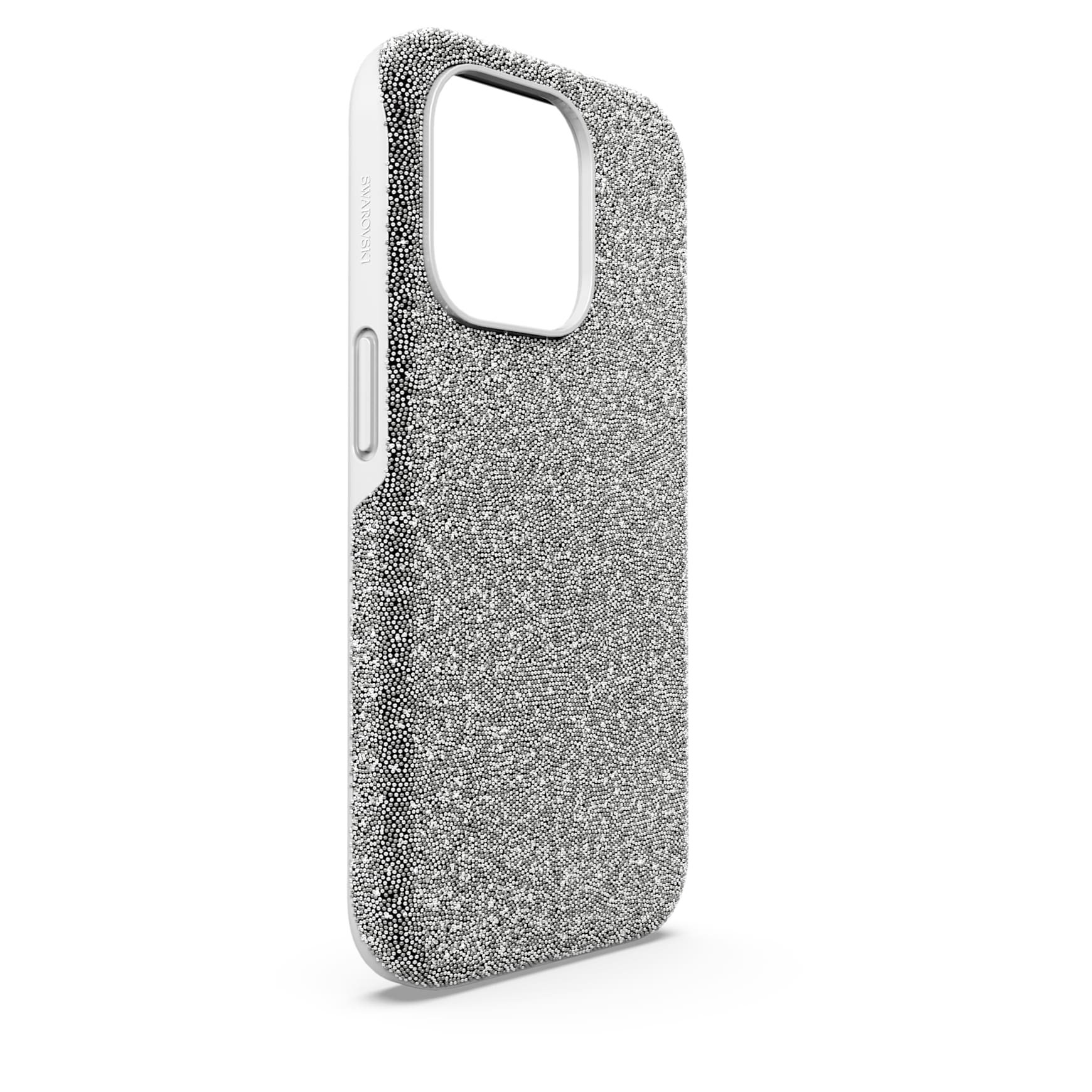 High smartphone case, iPhone® 15 Pro, Silver tone
