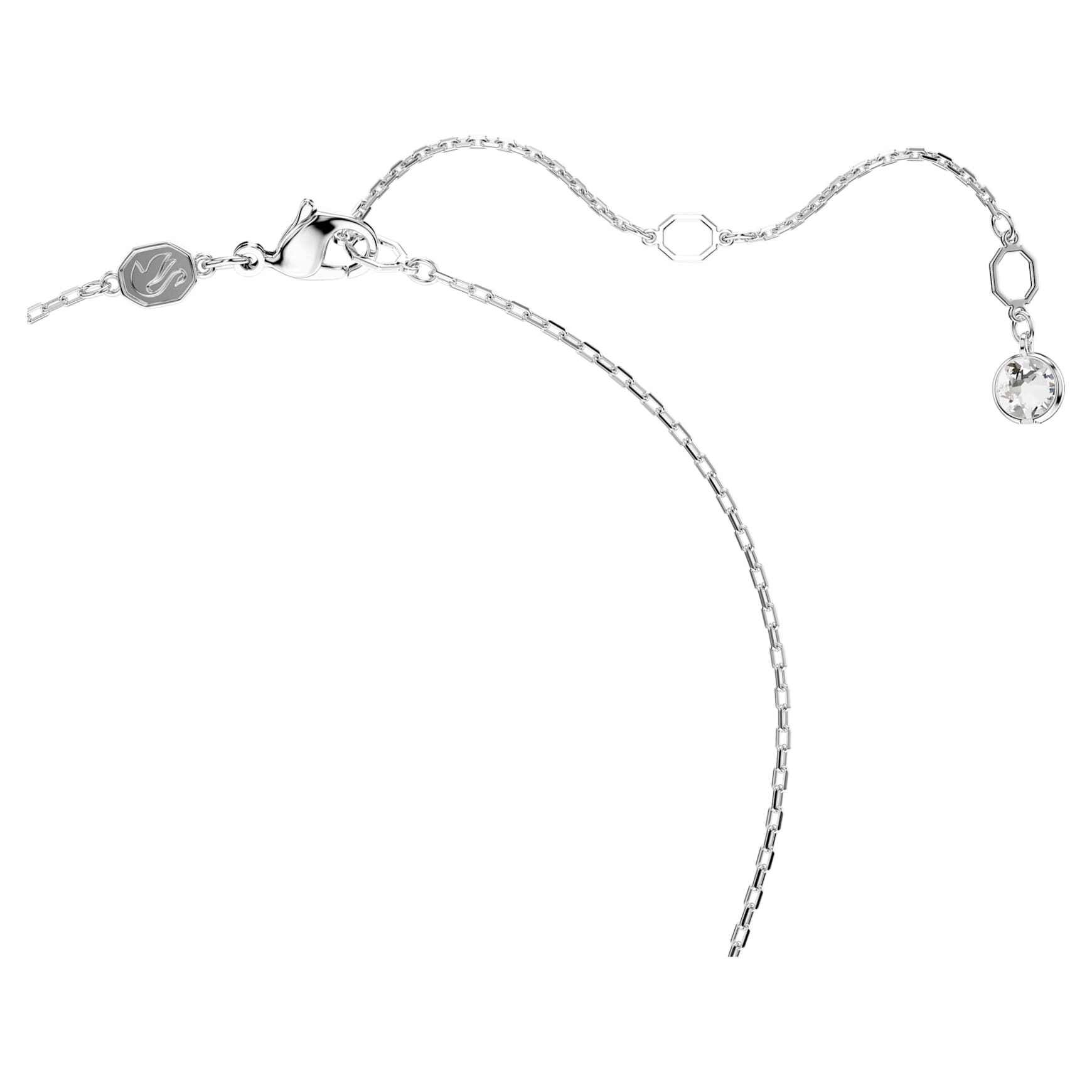 Idyllia Set, Verschiedene Schliffe, Blume, Blau, Rhodiniert - Swarovski, 5685437