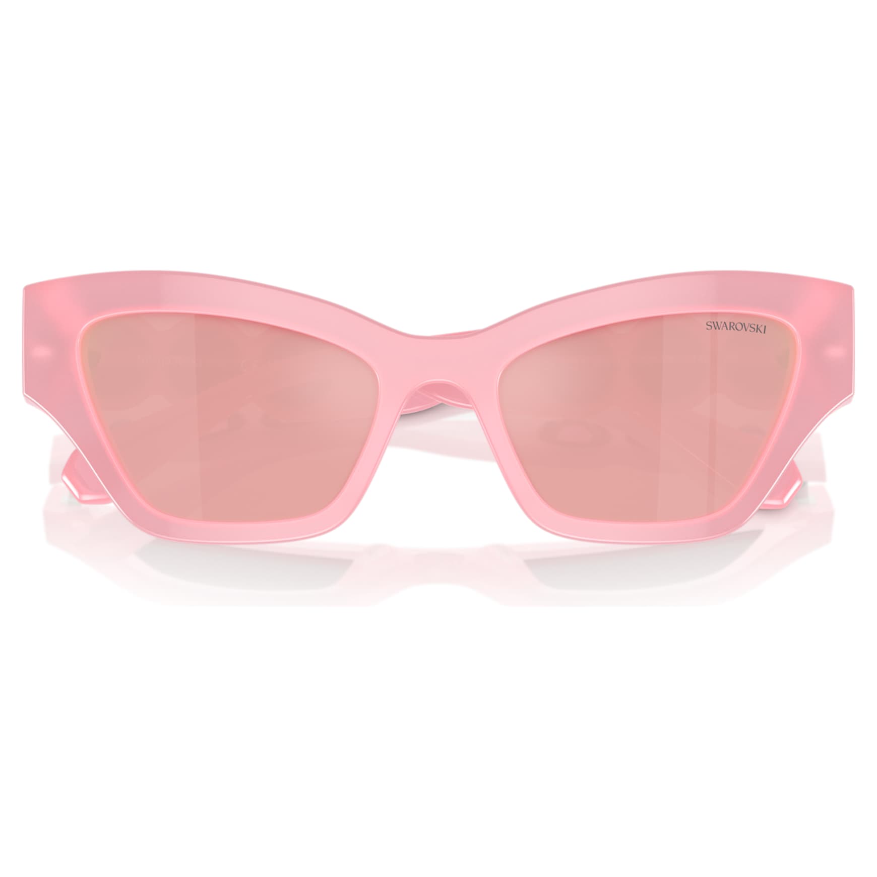 Sunglasses, Cat-Eye shape, Pink by SWAROVSKI