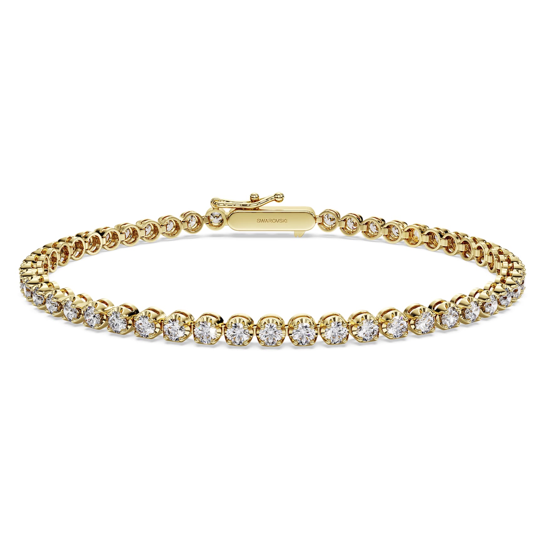 Eternity Tennis bracelet, Lab-grown diamonds ct tw, Round shape
